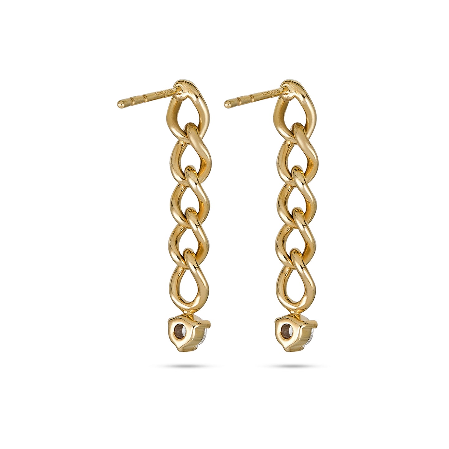 Long Chain Earrings * Curb Chain Hoops * Gold Dangle Earrings * Stud Chain Earrings * Link Chain Earrings * Bold Link Earrings * Chain Studs