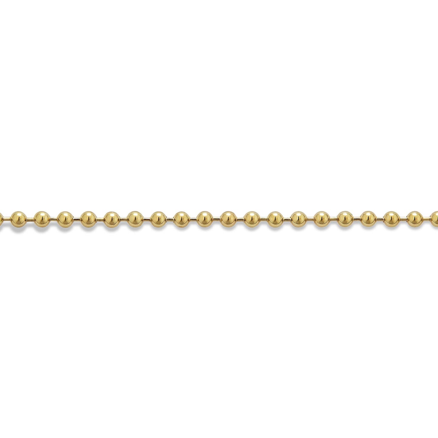 Gold Ball Chain Bracelet