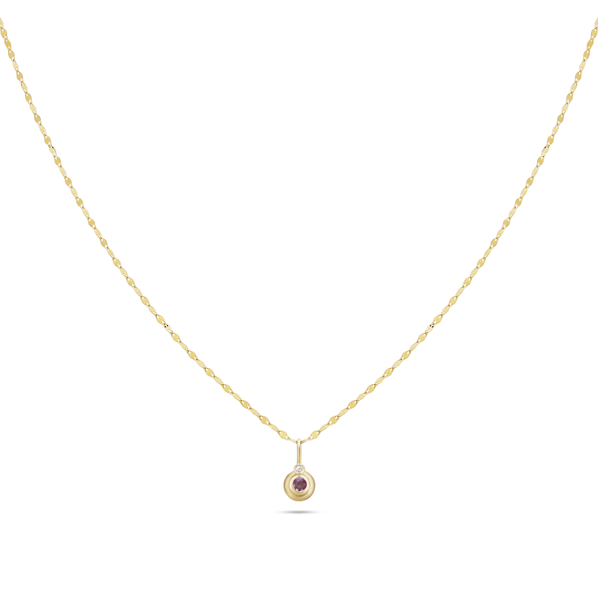 Louis Vuitton Pink Sapphire Limited Edition White Gold Necklace