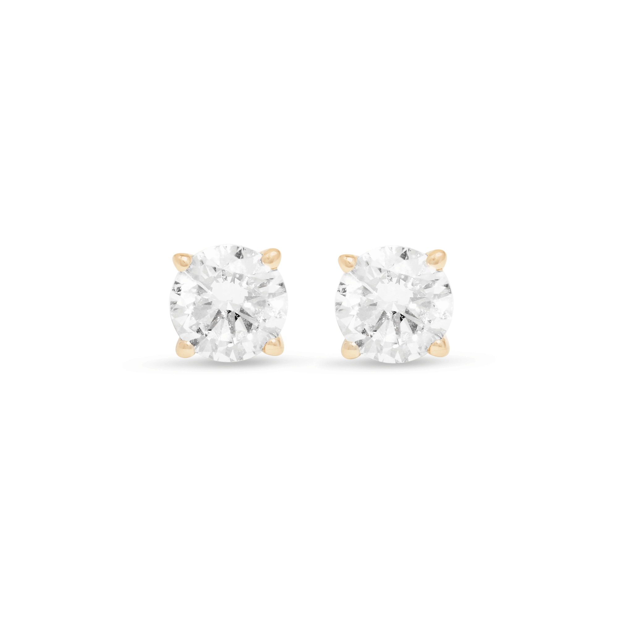 14K White Gold 1ctw Lab Grown Diamond Studs