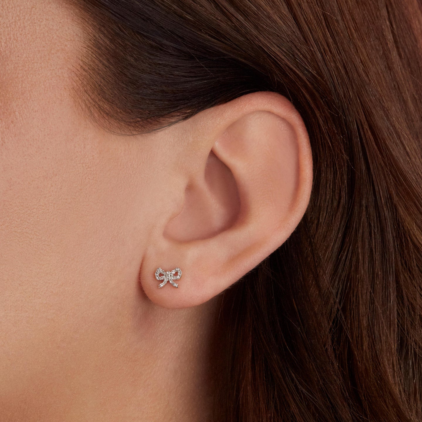 Tiny Diamond Piercing Earring – STONE AND STRAND