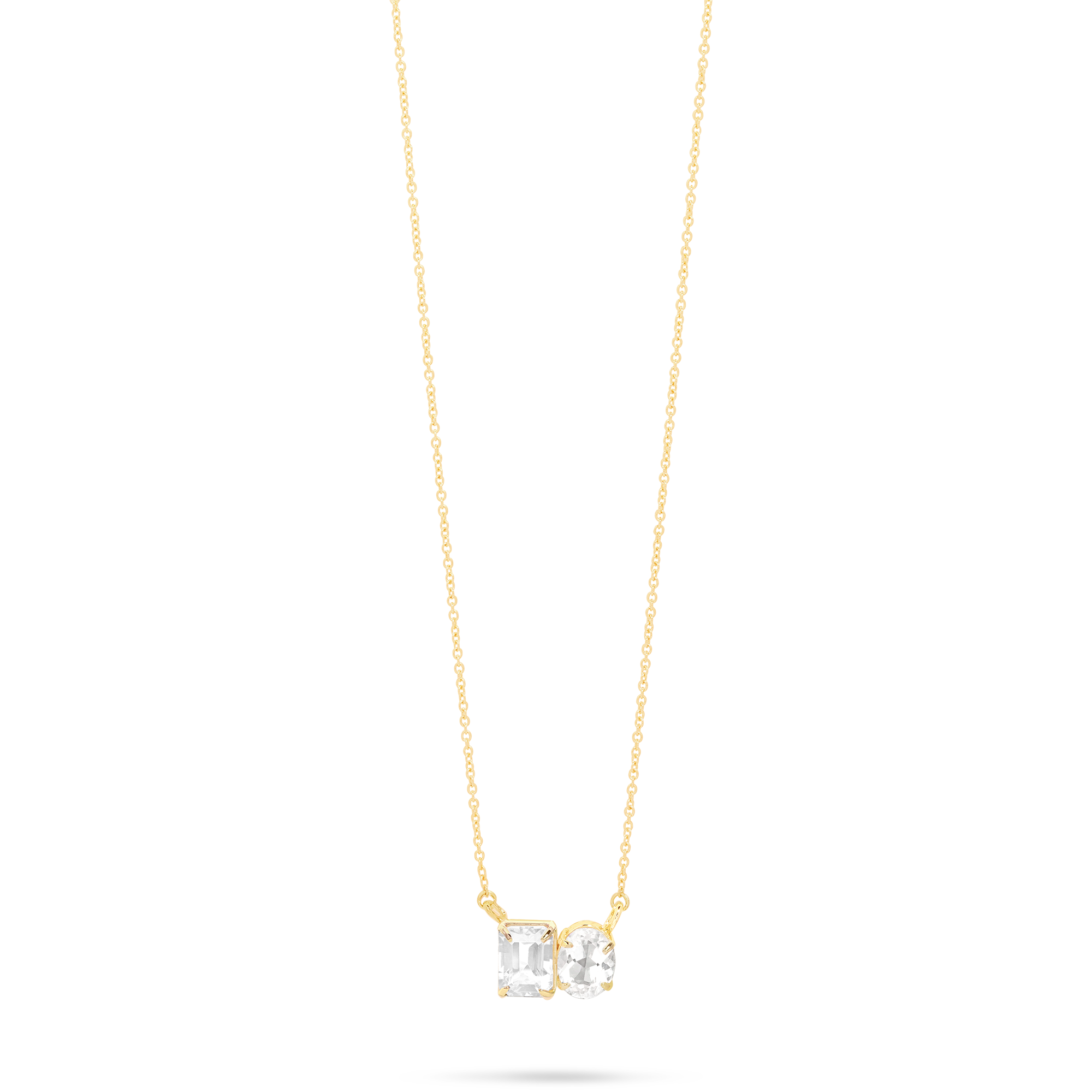 Double Take Toi Et Moi Topaz Necklace – STONE AND STRAND