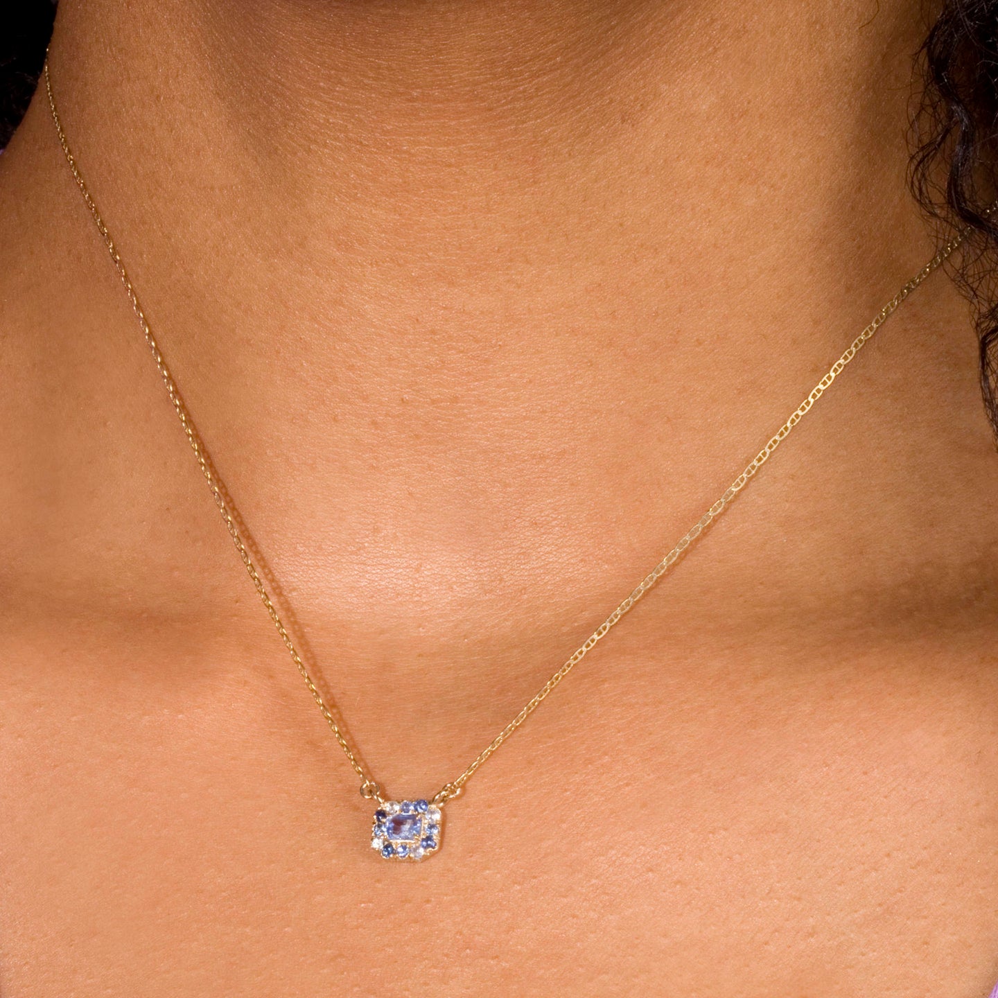 Sam's club sapphire on sale necklace