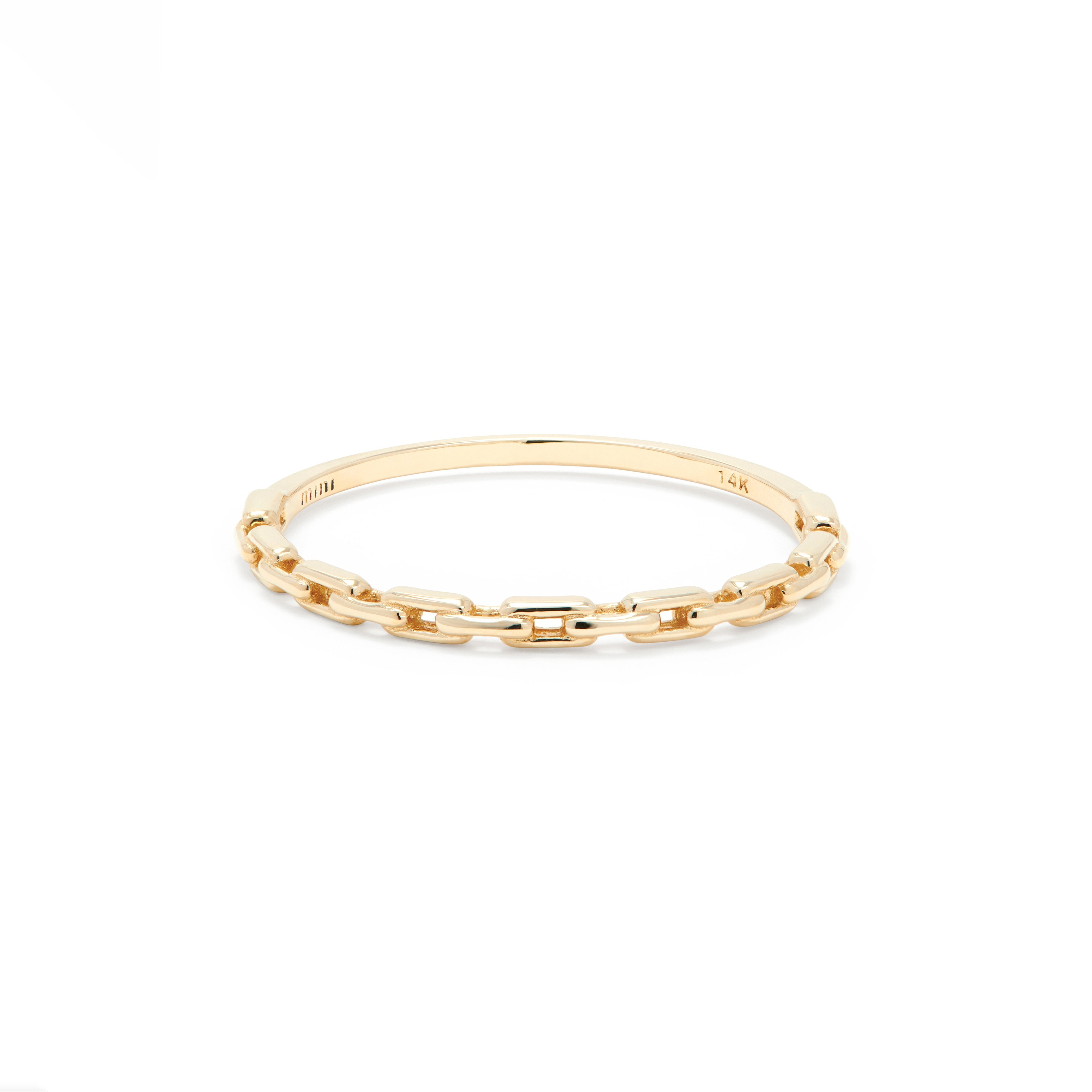 Cartier chain link online ring