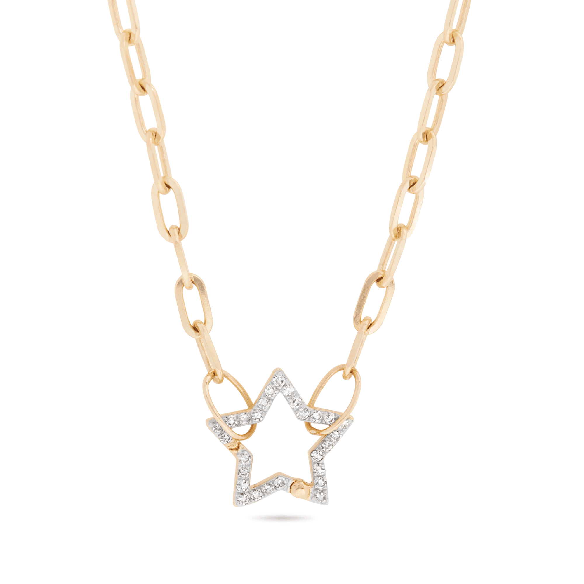 Idylle Blossom Charms Necklace, 3 Golds And Diamonds in 2023