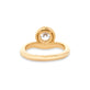 Stone and Strand 14K Yellow Gold 1CTW Lab-Created Diamond Bonbon Merge Ring Rear Image