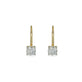 Stone and Strand 14K Yellow Gold 2 CTW Lab-Created Diamond Lever Back Earrings Front Image