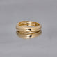 Stone and Strand 14K Yellow Gold Bold Merge Ring Editorial Image