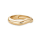 Stone and Strand 14K Yellow Gold Bold Merge Ring Side Image