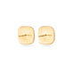 Stone and Strand 14K Yellow Gold Bond Oversized Earrings Rear Image