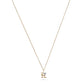 Stone and Strand 14K Yellow Gold  Custom Love Note Diamond Necklace Front Image