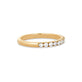 Stone and Strand 14K Yellow Gold Classic Diamond Half Eternity Band Side Image