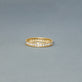 Stone and Strand 14K Yellow Gold Diamond Channel Ring Editorial Image