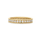 Stone and Strand 14K Yellow Gold Diamond Channel Ring Front Image