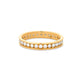 Stone and Strand 14K Yellow Gold Diamond Channel Ring Rear Image