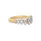 Stone and Strand 14K Yellow Gold Diamond Fern Band Side Image