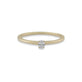 Stone and Strand 14K Yellow Gold Diamond Stacking Ring Set Front Single Image