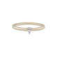 Stone and Strand 14K Yellow Gold Diamond Stacking Ring Set Front Single Image