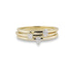 Stone and Strand 14K Yellow Gold Diamond Stacking Ring Set Front Image