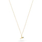 Stone and Strand 10K Yellow Gold Dirty and Flirty Martini Emerald Necklace Front Image