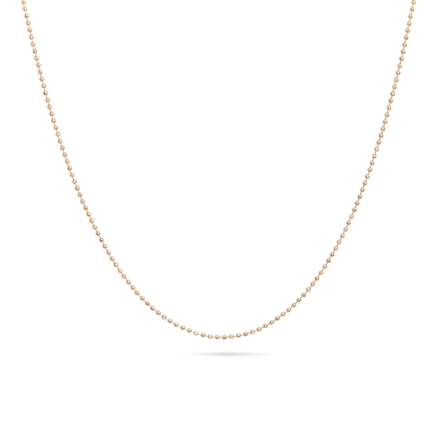 Diamond Cut Bead Chain – STONE AND STRAND