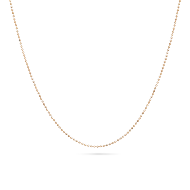 Diamond Cut Bead Chain – STONE AND STRAND