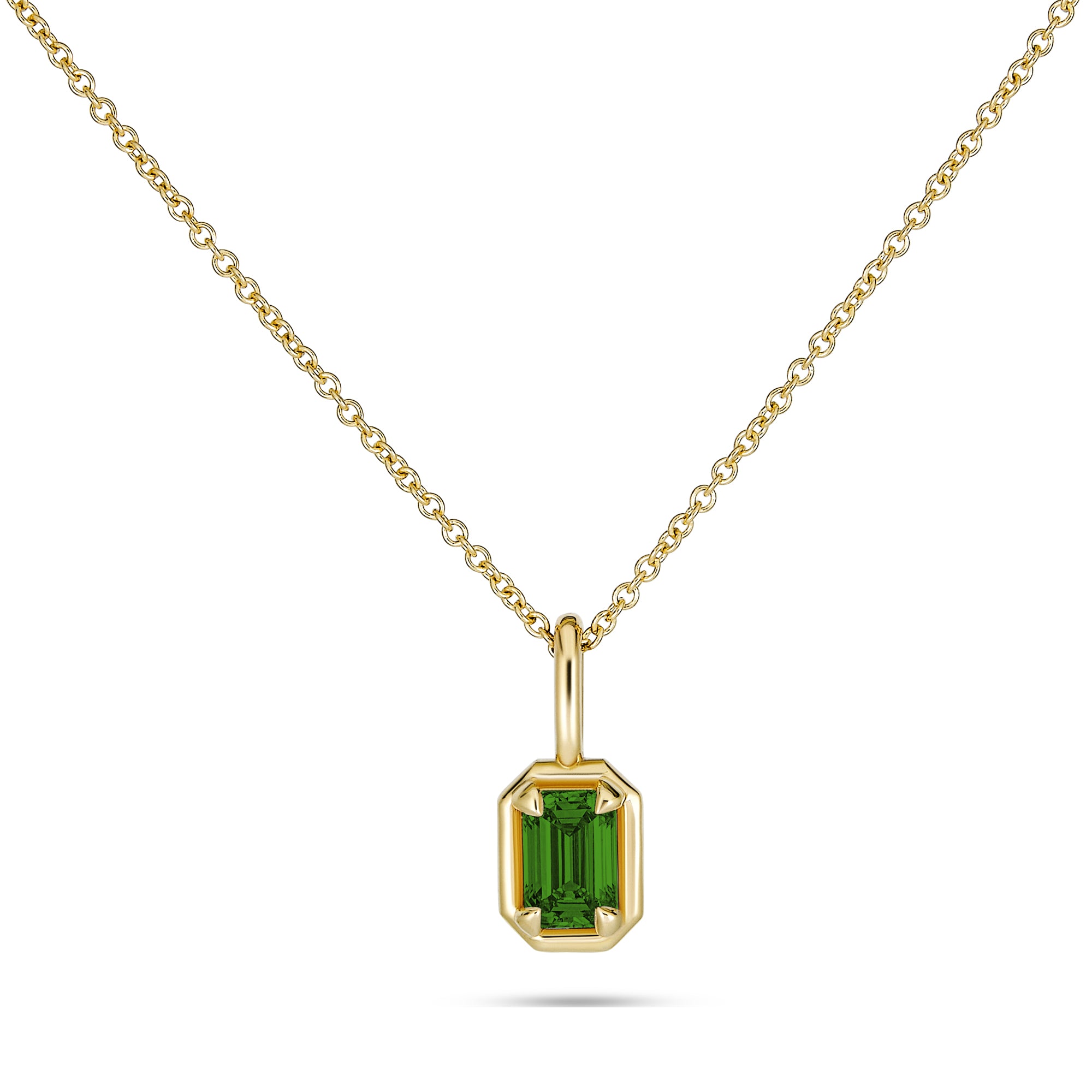 Emerald Bonbon Necklace – STONE AND STRAND