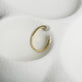 Stone and Strand 10K Yellow Gold Fine Nailed It Pave Diamond Ring Editorial Image