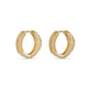 Stone and Strand 14K Yellow Gold Gloria Earrings Rear Image