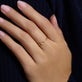 Image of 10K Yellow Gold Gold Knot Ring on Models Hand