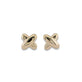 Stone and Strand 14K Yellow Gold Golden Kisses Studs Front Image