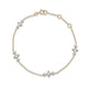 Stone and Strand 14K Yellow Gold Lab-Created Diamond Twinkle Bracelet Front Image