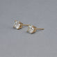 Stone and Strand 14K Yellow Gold Mini Lab-Created Classic Diamond Studs Editorial Image