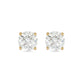 Stone and Strand 14K Yellow Gold Lab-Created Classic Diamond Studs Front Image