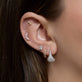 Image of 14K Yellow Gold Teeny Diamond Stud with Stone and Strand Earrings