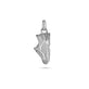 Stone and Strand Sterling Silver Post Run High Silver Charm Side Image