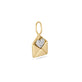 Stone and Strand 10K Yellow Gold Pave Note To Self Diamond Charm Front Image