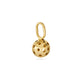 Stone and Strand 10K Yellow Gold Pickle Baller Charm Side Image