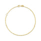 Stone and Strand 14K Yellow Gold Pivot by Stone and Strand Smashed Rolo Chain Front Image