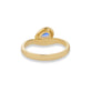 Stone and Strand 10K Yellow Gold Sapphire Raindrop Merge Ring Rear Image