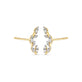 Stone and Strand 10K Yellow Gold Secret Garden Trellis Studs Side Image