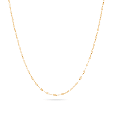 Large Clear Chain Necklace