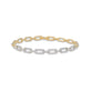 Stone and Strand 14K Yellow Gold Sparkle Pave Paper Clip Diamond Bracelet Front Image