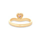 Stone and Strand 10K Yellow Gold Sweetheart Bonbon Pink Topaz Merge Ring Rear Image