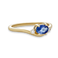 Sapphire Diamond Merge Ring