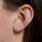 Image of 14K Yellow Gold Teeny Diamond Stud on Models Ear