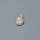 Stone and Strand 10K Yellow Gold The Pave Big Apple Diamond Charm Editorial Image