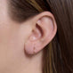 Image of 14K Yellow Gold Thin Clicker on Models Ear