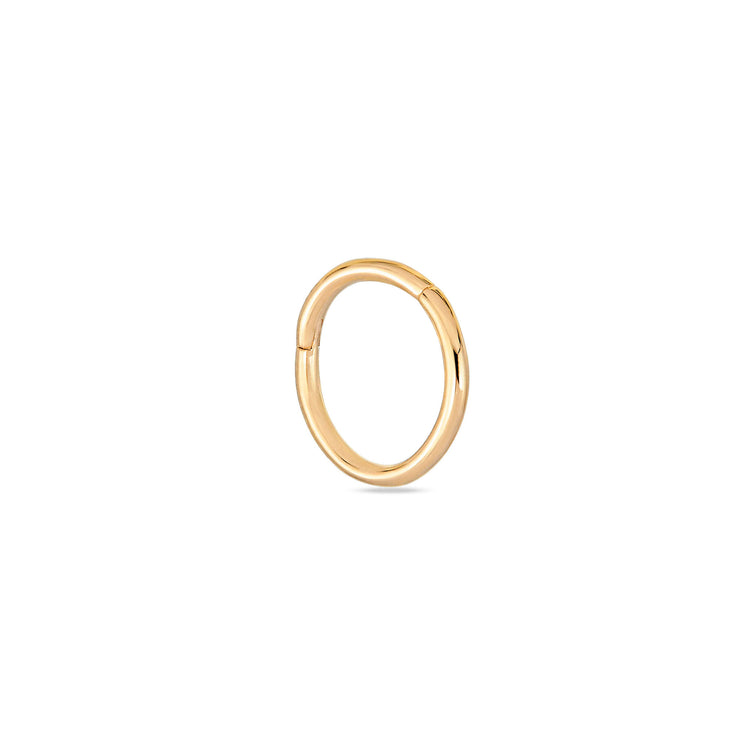 Stone and Strand 14K Yellow Gold Thin Clicker Side Image