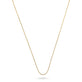 Stone and Strand 10K Yellow Gold Thin Snake Necklace Image